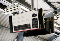 Dashboard people counting gate system PT. Semen Indonesia (Persero) Tbk.
