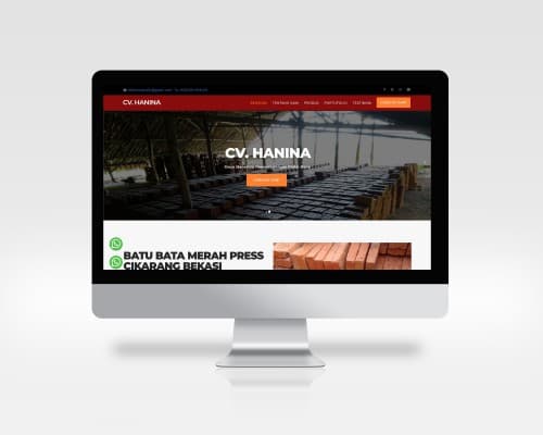 CV HANINA - Company Profile Website